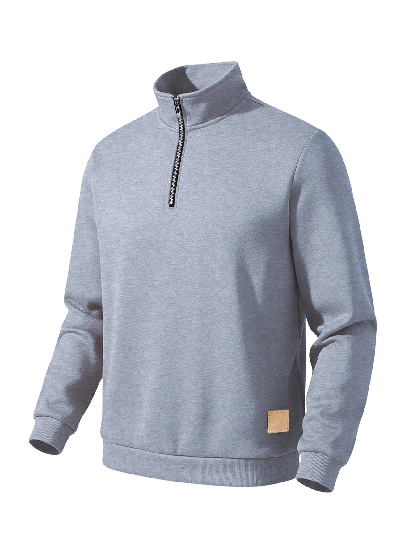Men's Polyester Fleece Quarter Zip