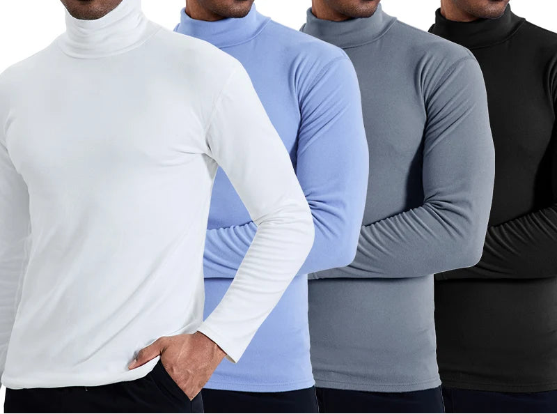 Men's Polyester Turtleneck