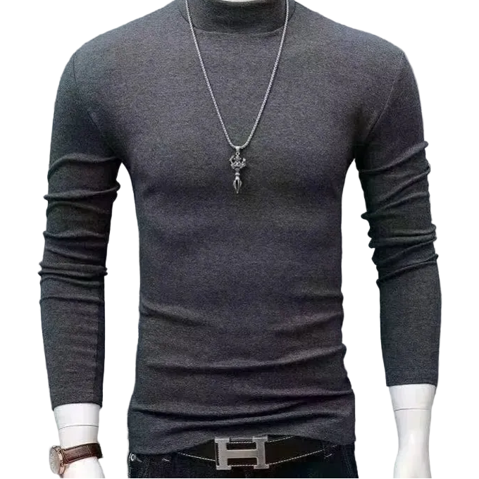 Men's Polyester Turtleneck