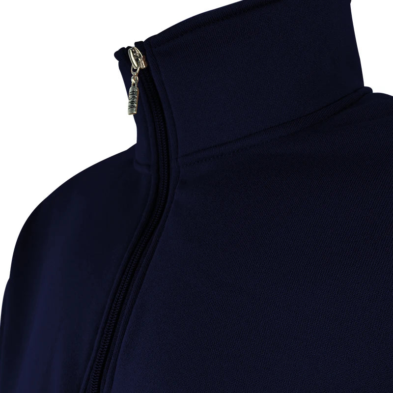 Men's Polyester Fleece Quarter Zip