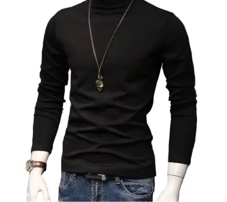 Men's Polyester Turtleneck