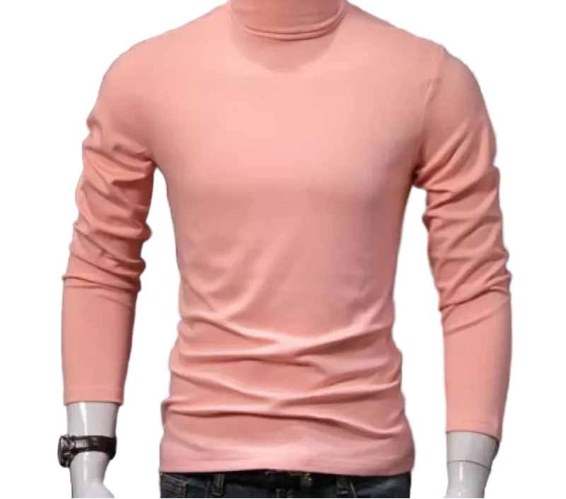 Men's Polyester Turtleneck