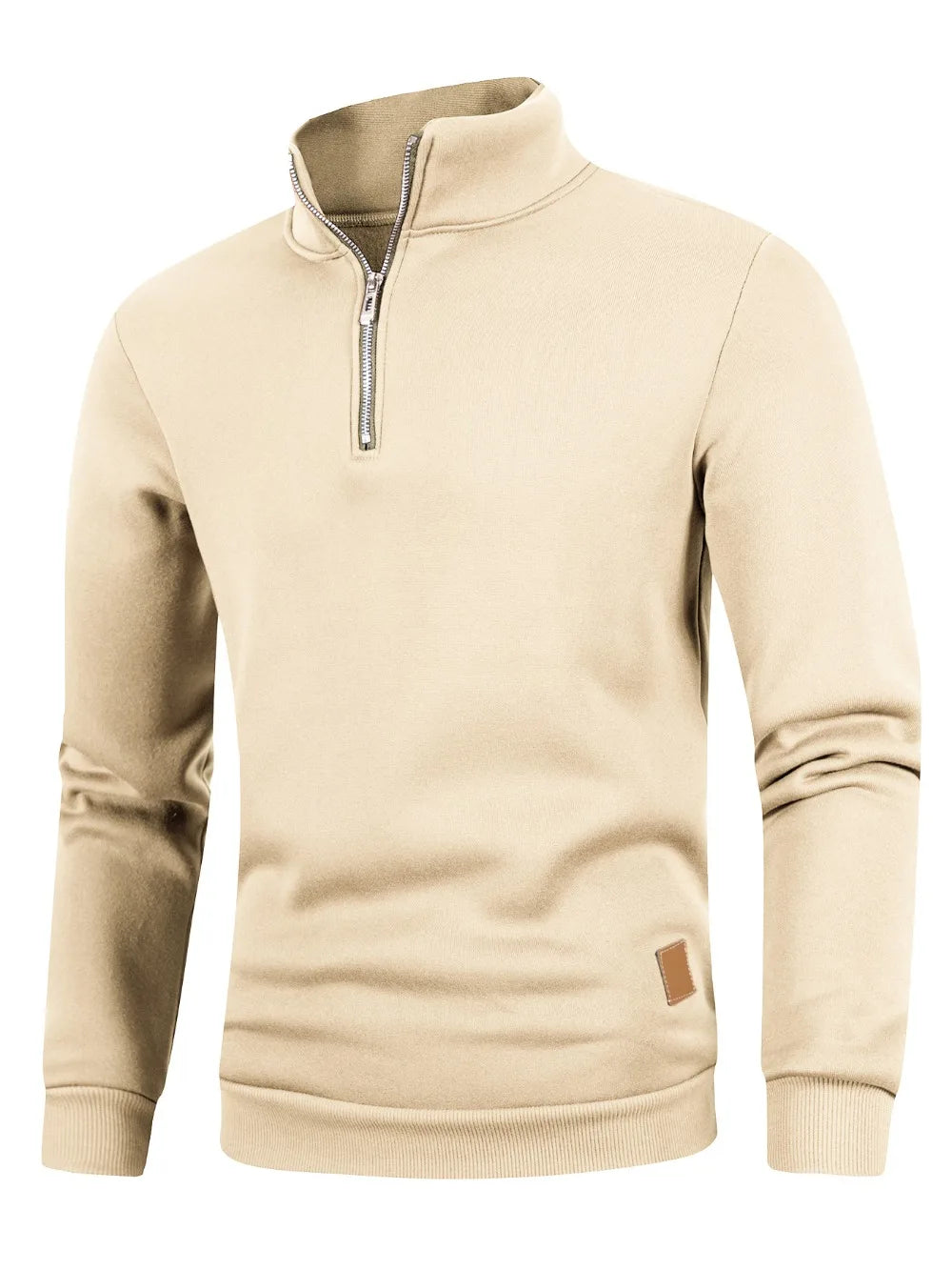 Men's Polyester Fleece Quarter Zip