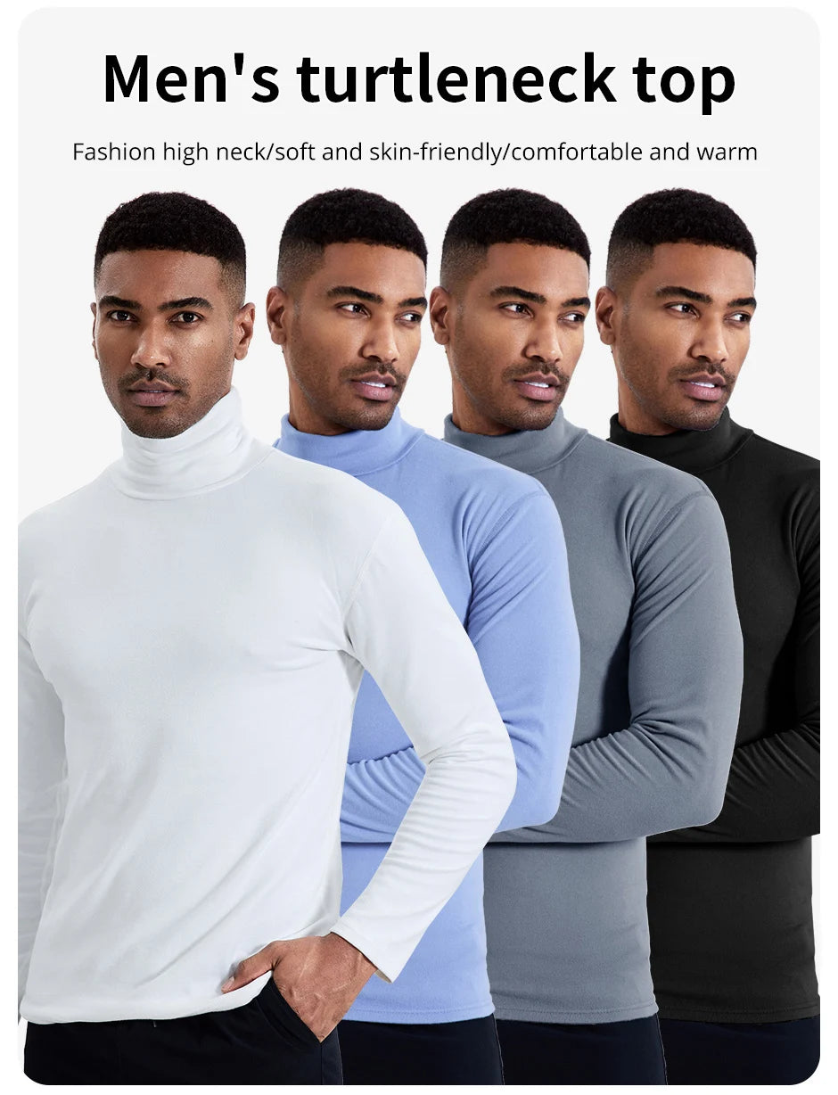 Men's Polyester Turtleneck