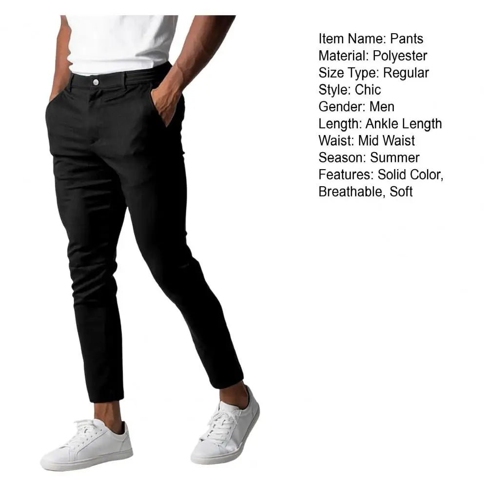 Slim Fit Business Trousers