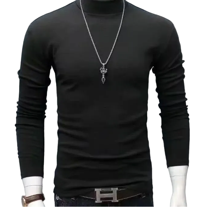 Men's Polyester Turtleneck