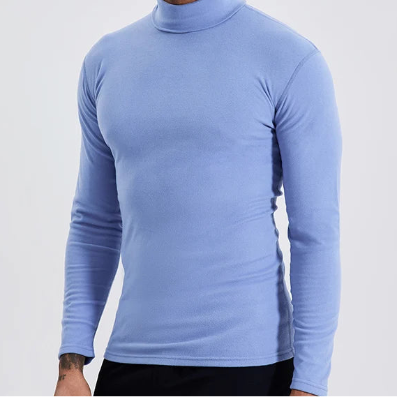 Men's Polyester Turtleneck