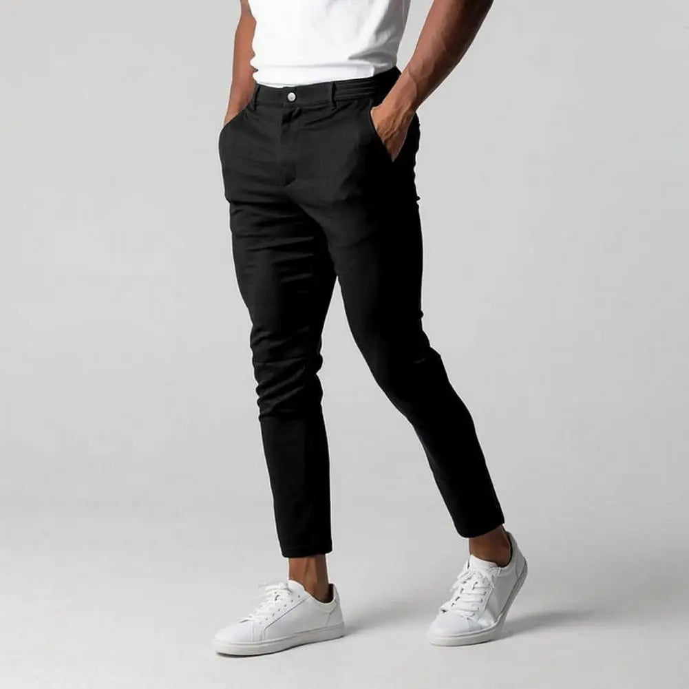 Slim Fit Business Trousers