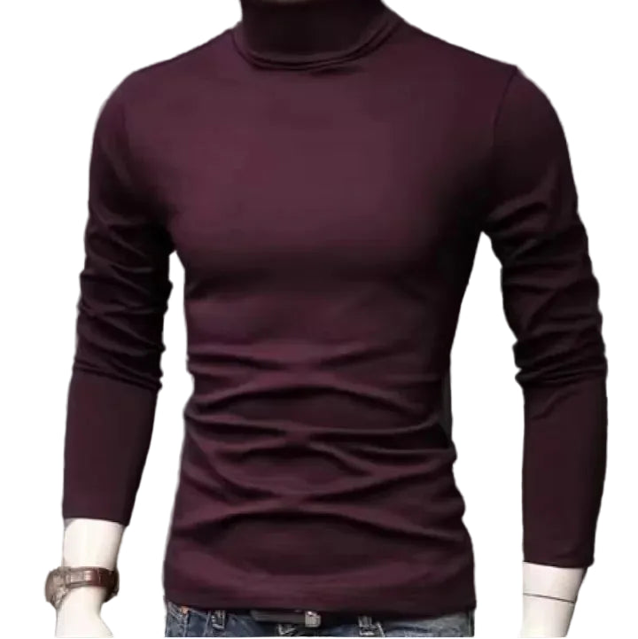 Men's Polyester Turtleneck
