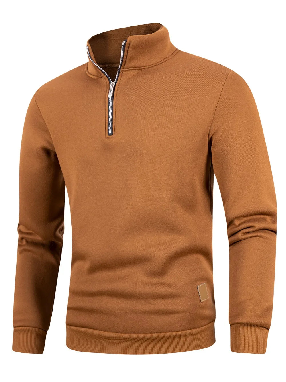Men's Polyester Fleece Quarter Zip