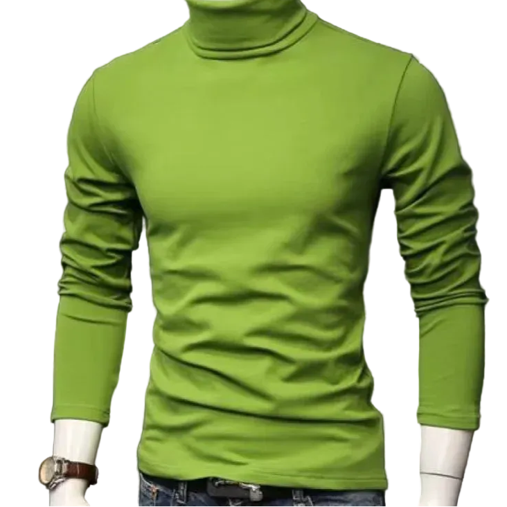 Men's Polyester Turtleneck